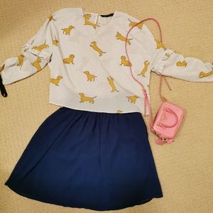 New Blue Skirt